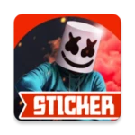 Logo of Marshmello Stickers for Whatsa android Application 